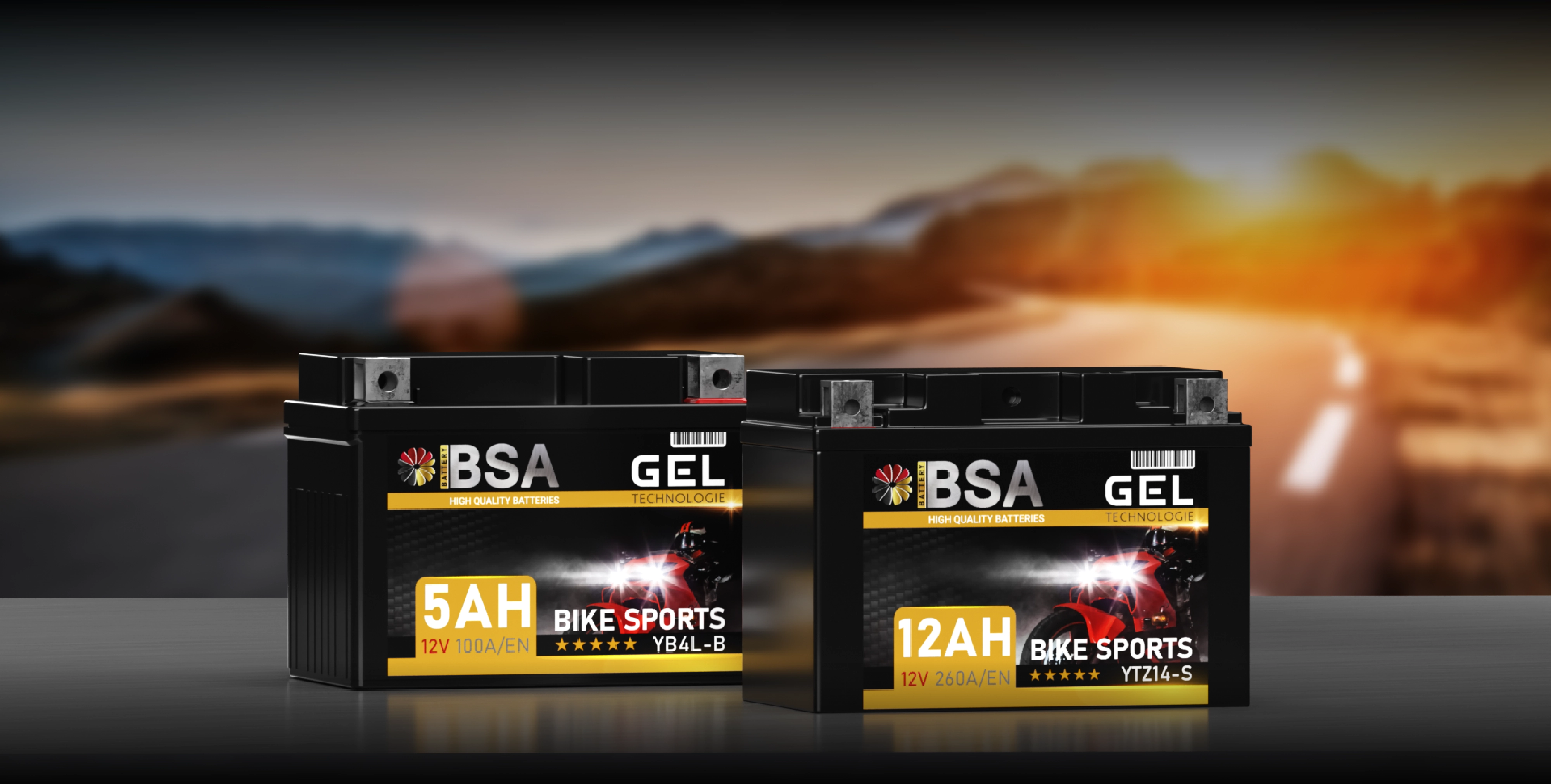 Motorradbatterien