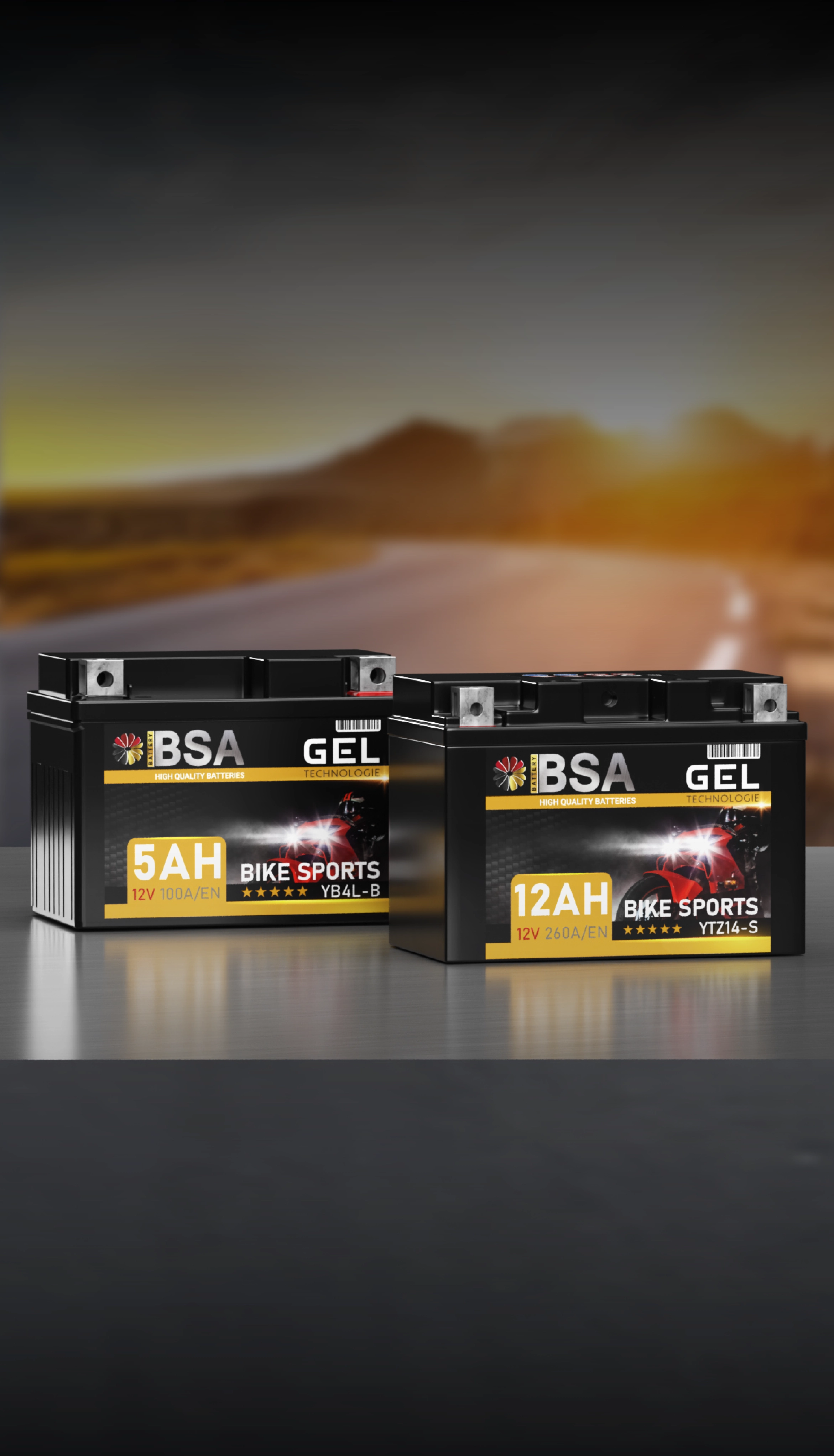 Motorradbatterien