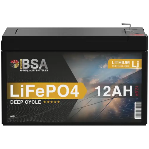 BSA LiFePO4 20Ah 12V Lithium Batterie