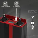 Loadchamp Sinus Wechselrichter 1500W 24V Inverter
