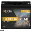 BSA LiFePO4 20Ah 12V Lithium Batterie