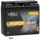 BSA LiFePO4 20Ah 12V Lithium Batterie