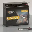 BSA LiFePO4 20Ah 12V Lithium Batterie