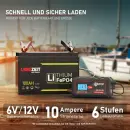 Loadchamp Batterie Ladegerät 6V/12V 10 Ampere