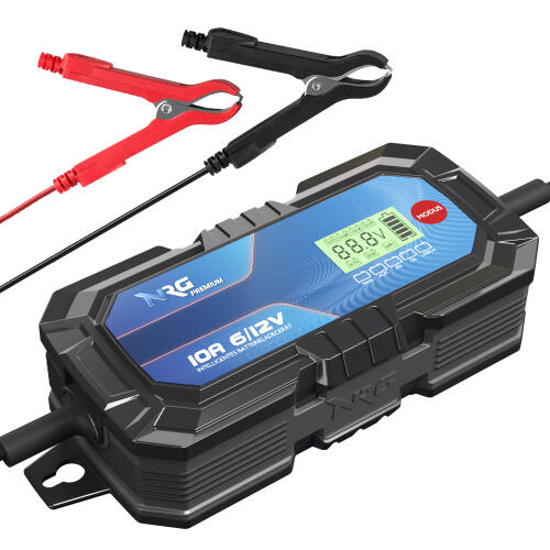 NRG Premium LiFePO4 Ladegerät 12V/ 6V 10A Batterie Ladegerät