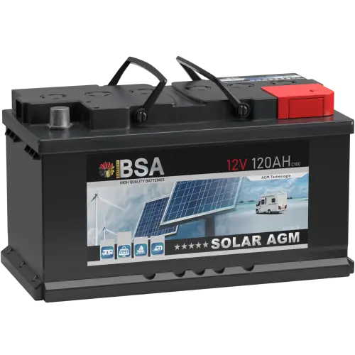 BSA AGM Solarbatterie 120Ah 12V