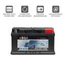 BSA AGM Solarbatterie 120Ah 12V