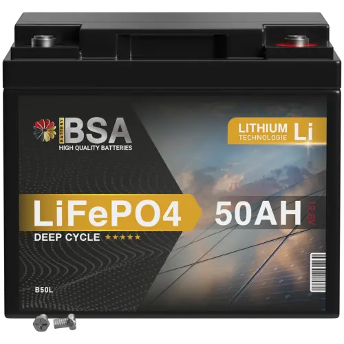 BSA Lithium Batterie 50Ah 12V