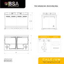BSA Performance Autobatterie 85Ah 12V