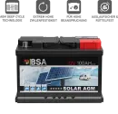 BSA AGM Solarbatterie 100Ah 12V