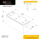 BSA Truck Star LKW Batterie 140Ah 12V