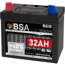BSA Professional Rasentraktor Starterbatterie 32Ah 12V