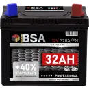 BSA Professional Rasentraktor Starterbatterie 32Ah 12V