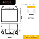 BSA Professional Rasentraktor Starterbatterie 32Ah 12V