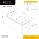 BSA Truck Star LKW Batterie 170Ah 12V