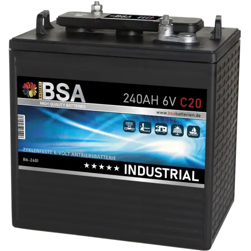 BSA Industrial Antriebsbatterie 6V 240Ah