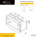BSA Performance LKW Batterie 120Ah 12V