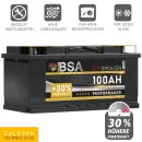 BSA Performance Autobatterie 100Ah 12V