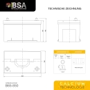 BSA US Autobatterie 90Ah 12V