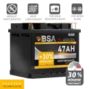 BSA Performance Autobatterie 47Ah 12V