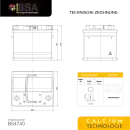 BSA Performance Autobatterie 47Ah 12V