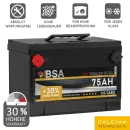 BSA US CAR Autobatterie 75Ah 12V