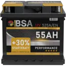 BSA Performance Autobatterie 55Ah 12V