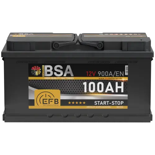 BSA EFB Autobatterie 100Ah 12V Start Stop Autobatterie