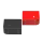 Batterie Polabdeckung + Rot - Schwarz