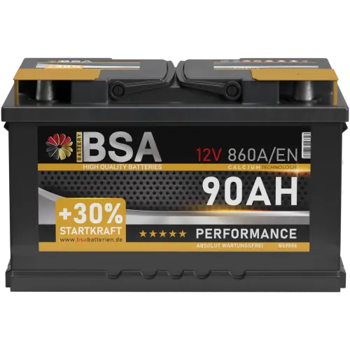 BSA Performance Autobatterie 90Ah 12V