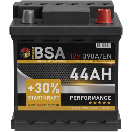 BSA Performance Autobatterie 44AH 12V