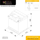 BSA Performance Autobatterie 44AH 12V