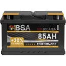 BSA Performance Autobatterie 85Ah 12V
