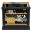 BSA Performance Autobatterie 50Ah 12V