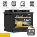 BSA Performance Autobatterie 50Ah 12V