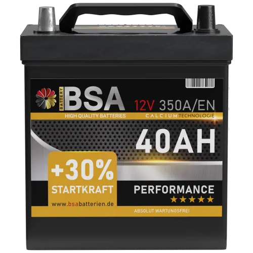 BSA Asia Autobatterie 40Ah 12V PPL Batterie