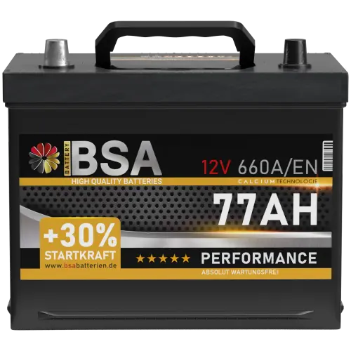 BSA Asia Autobatterie 80Ah 12V PPL Batterie