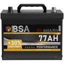 BSA Asia Autobatterie 77Ah 12V PPR Batterie