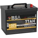 BSA Asia Autobatterie 77Ah 12V PPR Batterie