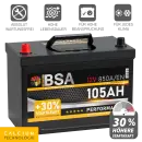 BSA Asia Autobatterie 105Ah 12V PPL Batterie