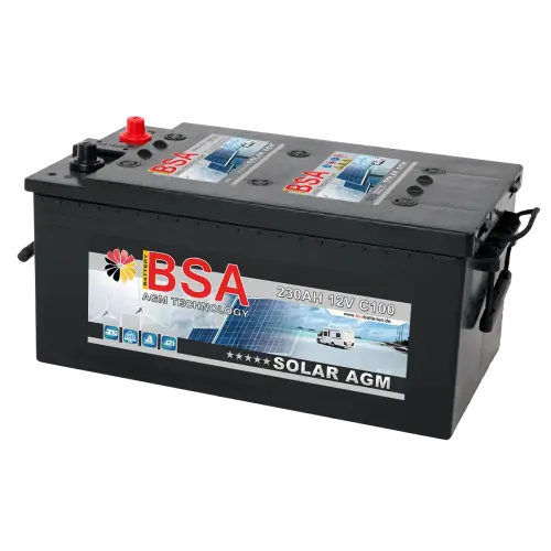 BSA Solarbatterie AGM 230Ah 12V