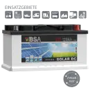 BSA Solar DC Solarbatterie 120Ah 12V