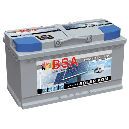 BSA Solarbatterie AGM 100Ah 12V