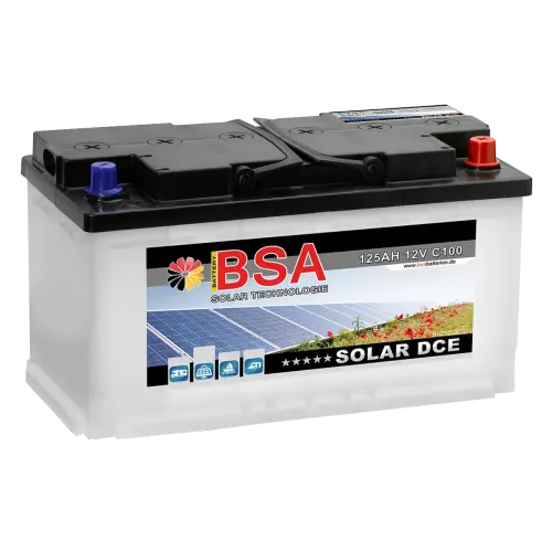 BSA Solar Batterie DCE 125Ah 12V