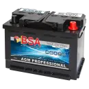 BSA Professional Solarbatterie AGM 75Ah 12V