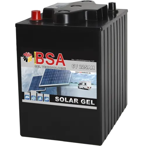 BSA Solarbatterie GEL 225Ah 12V Batterie Gel Akku