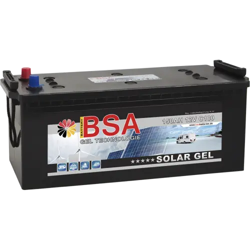 BSA Solarbatterie GEL 150Ah 12V Batterie Gel Akku