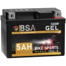 BSA YB4L-B Gel Motorradbatterie 5Ah 12V