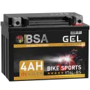 BSA YTX4L-BS Gel Motorradbatterie 4Ah 12V