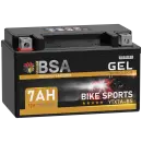 BSA YTX7A-BS Gel Motorradbatterie 7Ah 12V